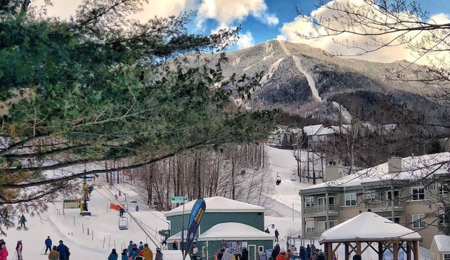2 bedroom Deluxe Unit in Smugglers’ Notch Resort.