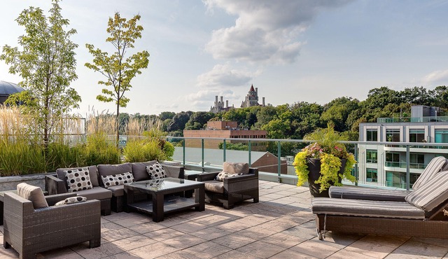 2 bedroom + Den bright Casa Loma/Madison Avenue Loft Condo