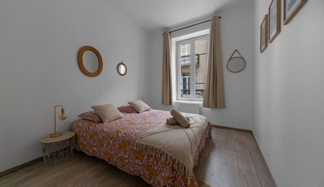 2-bedroom designer apartment, city center