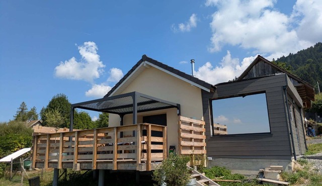 2-bedroom house with terrace and panoramic view