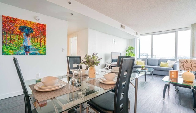 2 Bedroom Fully Furnished Apartment in Baltimore Downtown