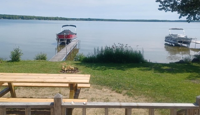2 bedroom house on Manistique Lake