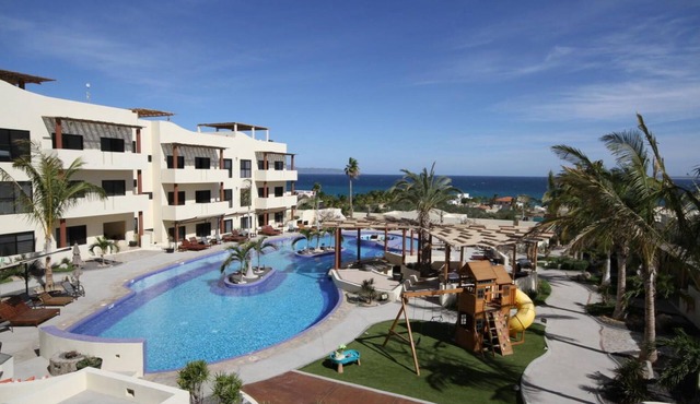 2-bedroom penthouse condo with private rooftop view deck.