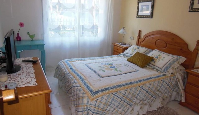 2 bedrooms apart., private patio, car parking, summer swimming pool, near beach