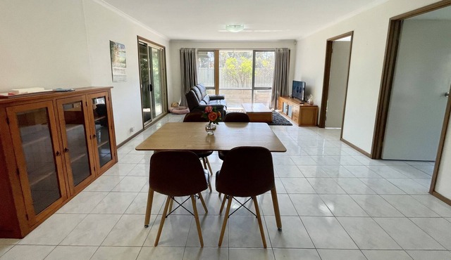 2 bedrooms back unit with large backyard