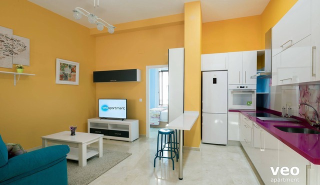 2 bedrooms for up to four people