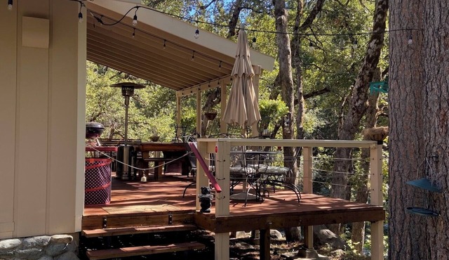 2-bedrooms; master bedroom + guest bedroom. includes queen bed and one bunk bed.