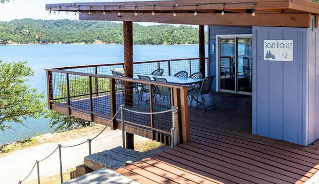 2. Boat House (on private peninsula with dock)