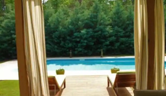 2 Br. 1 Bath guest suite with theater and pool!