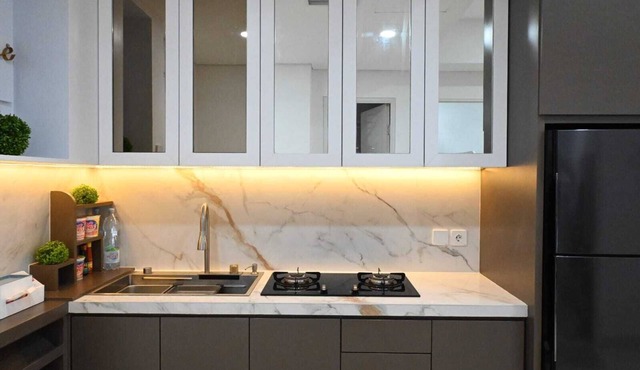 2 BR Apartment Southern Middle View Podomoro City Deli Medan