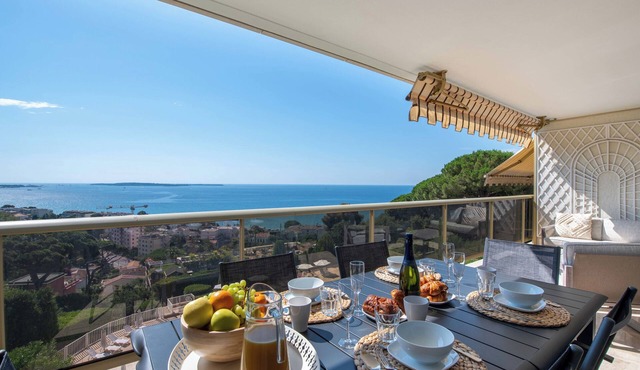 2-Br Apartment Sea View & Pool – Cannes Croix des Gardes