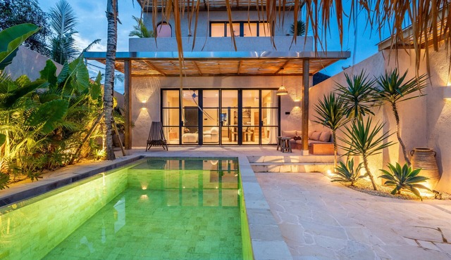 2 BR Boho Chic Villa in Pererenan