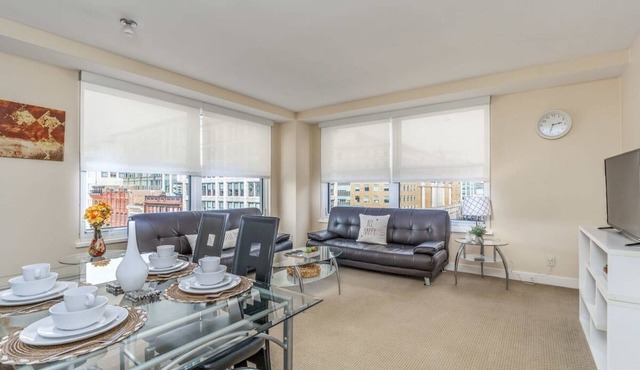 2 BR Fully Furnished Apartment at Penn Quarters - Surrounded by Best Restaurants