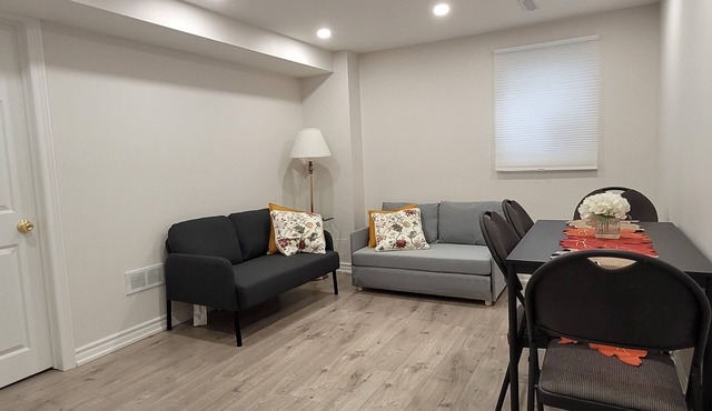 2-BR Unit with en-suite Baths, Private Kitchen & Living Rm near Seneca