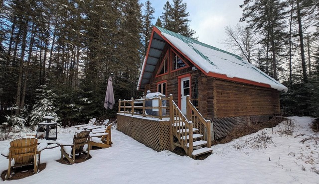 2 - Chalet en bois rond au bord chaleureux - Cerisier