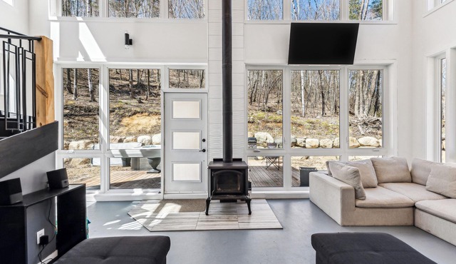 2 chalets close to each other