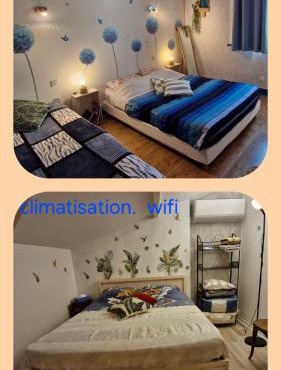 2 CHAMBRES chez nous Sorties A62 6 ou 6 1