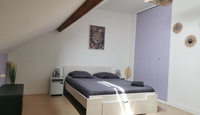 2 chambres privatives avec Sdb proche circuit