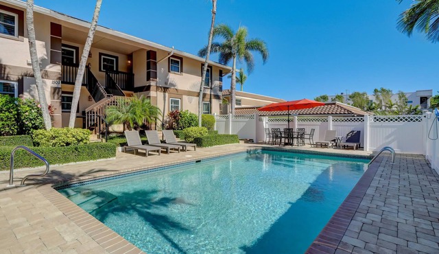 2 Combined First Floor Units -W/Pool & Views!