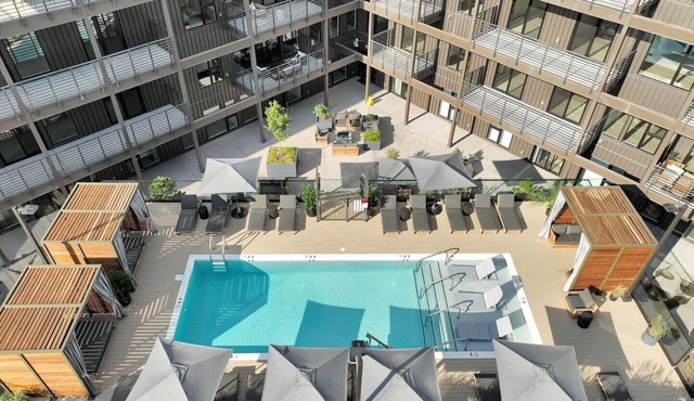 2 Condos in coveted downtown area! Pools, gym, walkable w/6 bedrooms & 4 baths!