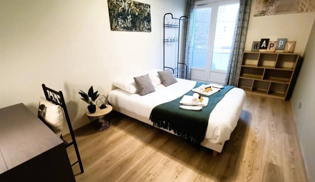 2 cozy with parking, terrace and top location