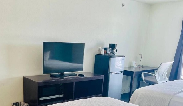 2 Double Queen Rooms at FairBridge Inn & Suites Cuero, Pets Are Welcome!