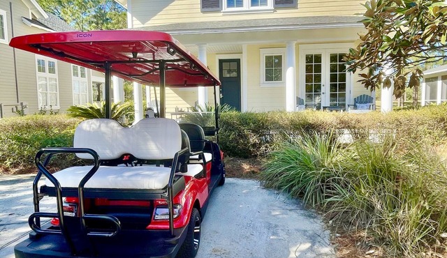 2 Golf Carts☀️ *Heated Pool | Hot Tub | Gym | Golf Course | Sandestin☀️