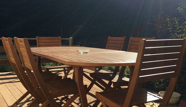 2* house with terrace and panoramic view of the LUZ SAINT SAUVEUR valley