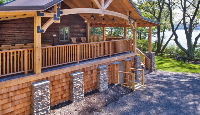 2 Lakefront Cabins on 1.3 Acres. Cayuga Lake Cabins - Finger Lakes, near Ithaca