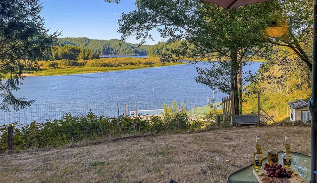 2 lakefront homes with year-round dune/water access right from the property