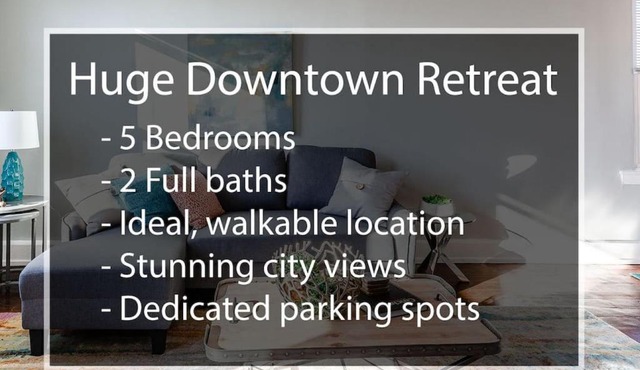 2 Large Apts w Parking - Downtown Over the Rhine