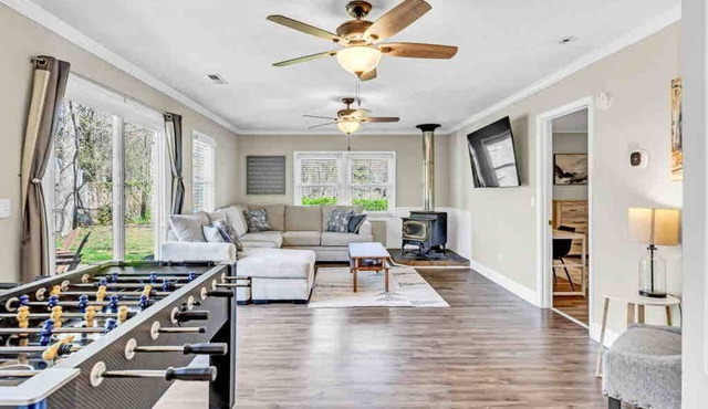 2 Living Rooms+ K be +, Secret Room, central local
