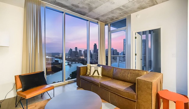 2 Luxury Condos, 1 Block from Rainey St | New High Rise w/Rooftop Pool & Gym
