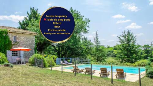 2 Maisons de charme avec piscine- en campagne -billard