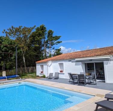2 maisons privatives avec piscine et spa