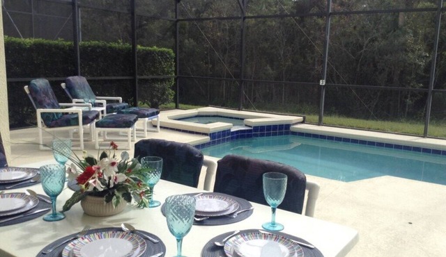 2 Master Suites and a Private South Facing Pool with a Forest View with a Games Room for the kids.