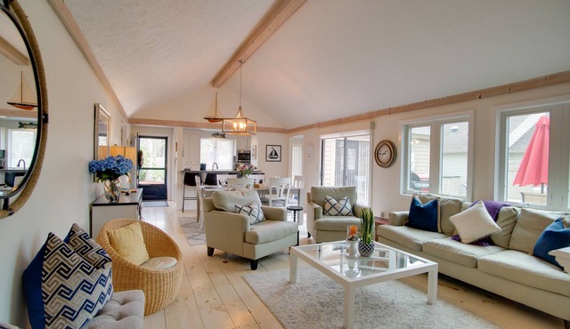 2 Mi to Beach: Charming Cape Cod Home w/Patio!