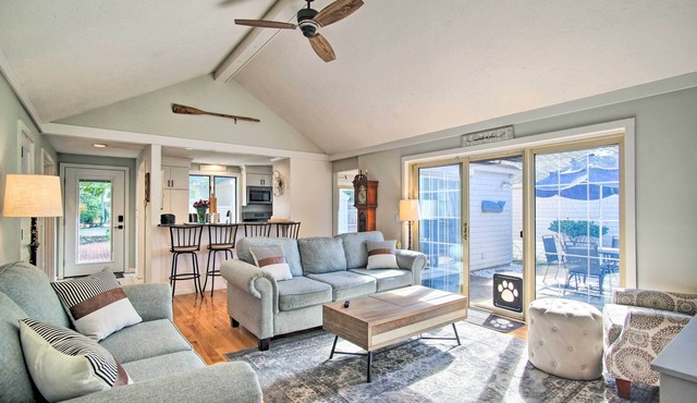 2 Mi to Beach: Retreat w/Pool & Grill in Mashpee!