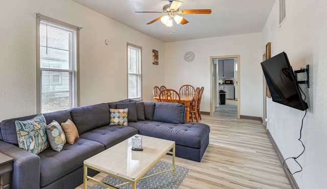 2 Mi to Dtwn: Salina Home w/Deck & Yard