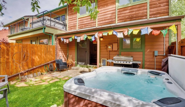 2 Mi to Frisco Ski Hill: Mountain Home w/Hot Tub!