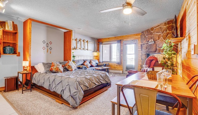 2 Mi to Granby Ranch: Dog-Friendly Studio!