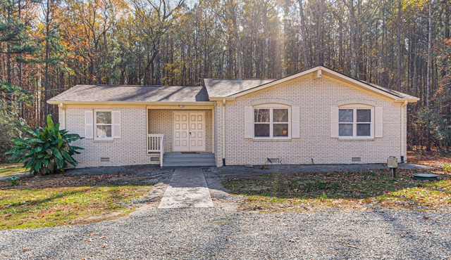 2 Mi to Lake Gaston: Wooded Family Home w/Deck