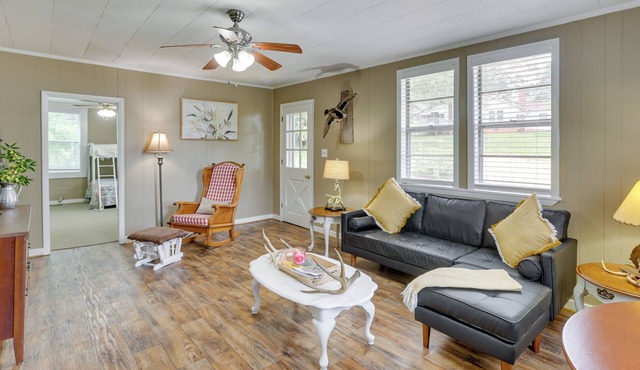 2 Mi to Lake: Lineville Farmhouse w/Fire Pit