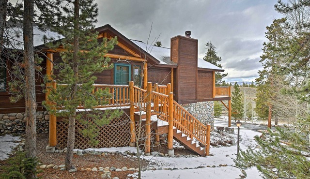 2 Mi to Skiing: Mtn-View Home w/Deck in Granby!