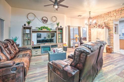 2 Mi to Surprise Stadium! Pet-Friendly Pool House