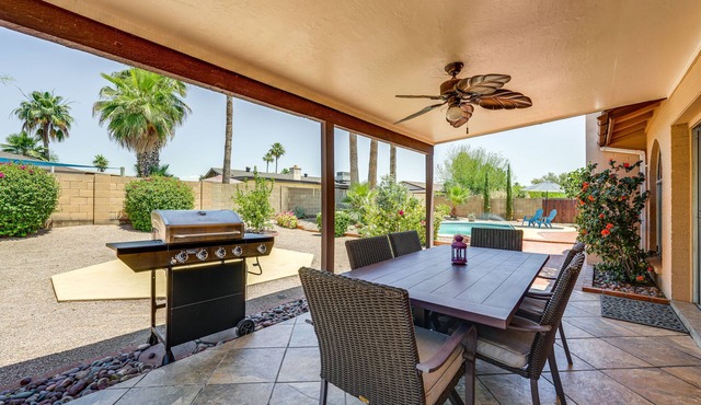 2 Mi to TPC Scottsdale: Home w/Private Pool!