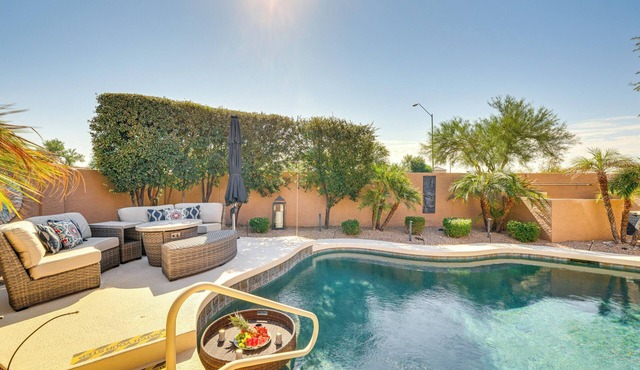 2 Mi to WestWorld: Scottsdale Home w/Heated Pool