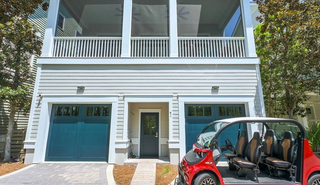 2 Mins Walk to Beach Club! 6 Seater Cart! 4 Kings-2 Adjustable-4 Bath-Bunkie