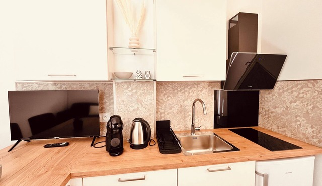 2 minutes from the Arena: Studio Arena/2pers/Air conditioning/Wifi