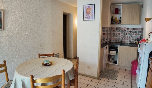 2 minutes from the center, family apartment in the heart of Barèges